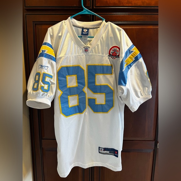 Antonio Gates Los Angeles/San Diego Chargers Reebok “On Field” Jersey - 50